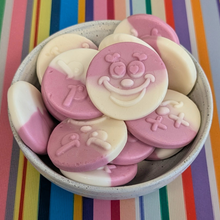Vanilla & Raspberry Foam Smileys