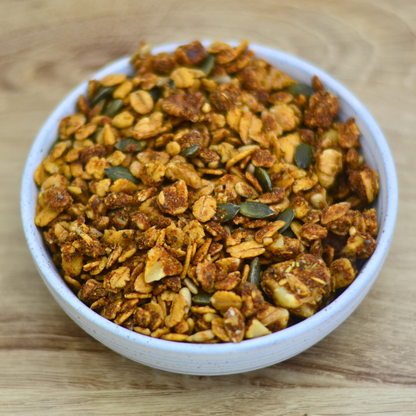 nibs etc. Barley, Spelt & Walnut Savoury Granola